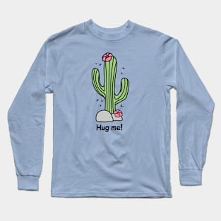 Cute hand drawn cactus Long Sleeve T-Shirt